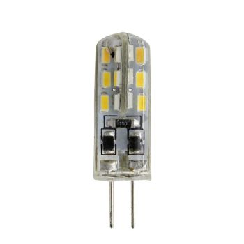 1Pc 1W G4 T3 Landscape LED JC Bi-pin Light Bulb 24 LEDs 3014 SMD 10W Halogen Replacement 360 Beam Angle Chandelier DC12V