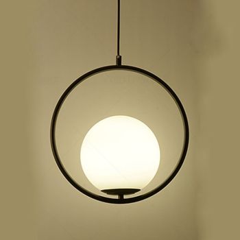 30 cm Circle / Round Design Geometric Shapes Pendant Light Metal Artistic Style Modern Style Classic Electroplated Modern Nordic Style 85-265V