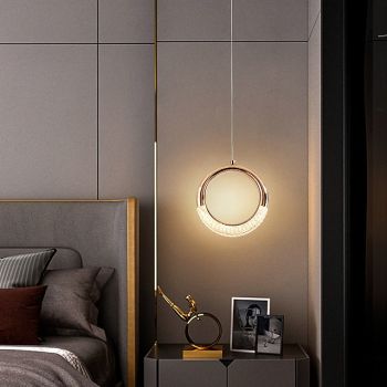 23 cm Circle / Round Design Geometric Shapes Pendant Light Metal Artistic Style Vintage Style Modern Style Artistic Modern 85-265V