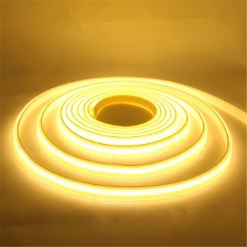 1m 2m 5m 220V COB LED Strip Light 288Leds/m Waterproof Flex Lamp 3000K 4000K 6000K High Quality Indoor Outdoor Decor
