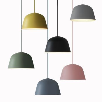 25 cm Island Design Pendant Light LED Metal Painted Finishes Modern Nordic Style 85-265V
