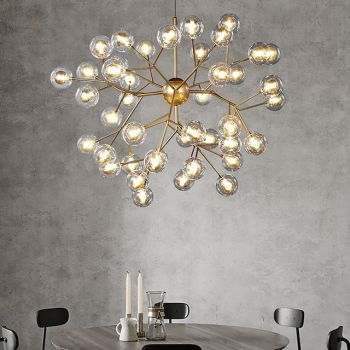 60 cm Indoor Luxury Creative Novelty Chandelier Metal Sputnik Painted Finishes Artistic 110-120V 220-240V