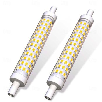 R7S 118mm LED Light Bulbs 78mm 220V Double Ended J Type Flood Light Dimmable 5W 9W for Landscape Lights Floor Lamps 2pcs