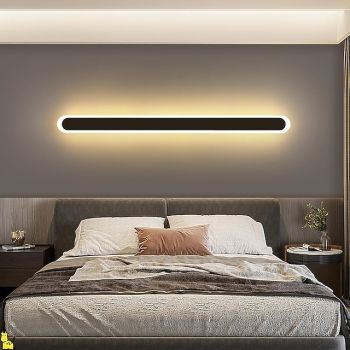 80/100cm LED Modern Indoor Wall Lights Living Room Dining Room Metal Wall Light 220-240V 32 W