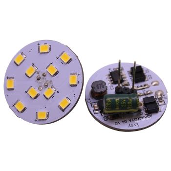 1Pcs G4 12 Leds 2835 2W AC12V DC12-24V Corn Led 90° Mini Lampada Led Bulb Beads Dimmable Decorative Warm White Daylight White