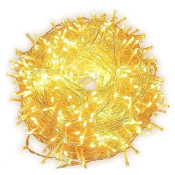 Elegant Wedding Reception Party 200LED 20M String Light, 9 Colors Waterproof Garland Christmas for Outdoor Wedding Party, New Year's Decoration