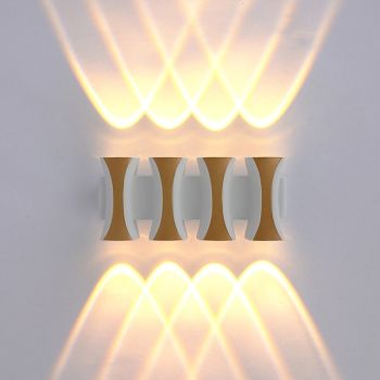 Lightinthebox Multi Head Column Waterproof Led Wall Lamp 4W 6W 8W Modern Outdoor Porch Lamp  Outdoor Wall Lamp 3000K Warm White 4000K Natural Light  Apply to Doorway Corridor Garage AC100-240V
