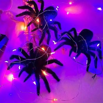 10 Pcs 5M/16.4FT 50 LED Beams Fairy String Lights Halloween Christmas Valentine's Day New Year Wedding Party Festival Indoor and Outdoor Decoration Copper Wire Lights USB Power Supply IP44 Waterproof