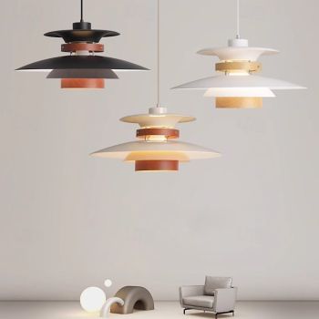 LED Pendant Light 35cm Metal Modern Kitchen Island Light Fixture,Adjustable Pendant Lighting for Kitchen Island,Black Gold Led Chandelier for Dining Room,Bedroom,Mini Pendant Spot Lights (1-Pack)