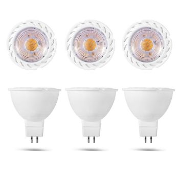 6pcs 8W Spotlights Track LED Bulbs Downlight Light Source Home Lighting Pendant Light Source MR16  AV/DC 12V