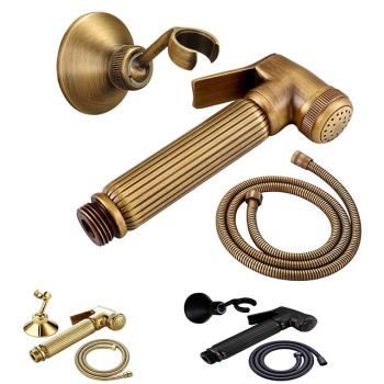Single hole Bidet BrushedToilet Handheld bidet Sprayer Self-Cleaning Antique Hygienic Wash