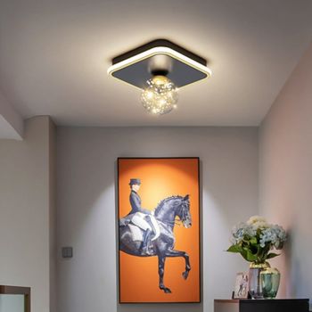 LED Ceiling Light 25 cm Globe Design Geometric Shapes Flush Mount Lights Metal Artistic Style Stylish Globe Painted Finishes LED Modern 220-240V