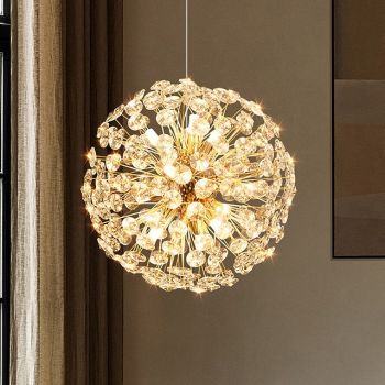 9-Light 50 cm Globe Design Lantern Desgin Chandelier Metal Artistic Style Modern Style Stylish Electroplated Artistic Modern 85-265V
