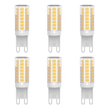 6pcs 3 W LED Candle Lights LED Corn Lights 400 lm G9 T 45 LED Beads SMD 2835 110-130 V 200-240 V