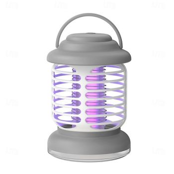 Bug Zapper Outdoor Fly Zapper Indoor Rechargeable Mosquito Zapper Portable Camping Fly Trap Mosquito Killer Lamp