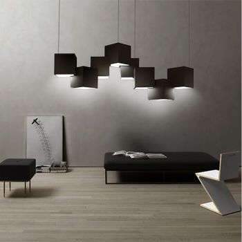 75 cm Single Design Pendant Light Metal Modern 220-240V