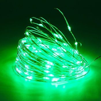 St. Patrick's Day Lights 9pcs 2m 20 LEDs String Lights  Warm White White Red Gypsophila  LED Lights Outdoor Cuttable New Design USB Powered Garden Courtyard Decoration Lamp