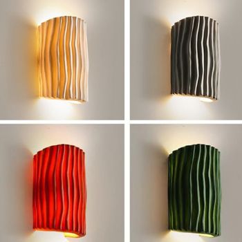 LED Wall Lamp Strip Design 10" Resin 5W Modern LED Background Wall Lamp Living Room Bedroom Bedside Indoor Wall Light Ligting Sconce Warm White 1PCS 110-240V