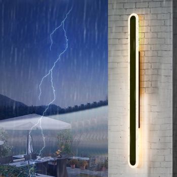 Outdoor Matte LED Modern Outdoor Wall Lights Indoor Wall Lights Dining Room Outdoor Metal Wall Light IP65 220-240V