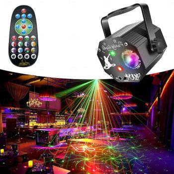 1Pcs Halloween Christmas Projector Light LED Holiday Night Light with USB Powered Laser Projection for Home Indoor Outdoor Wall Party Decor