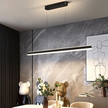 LED Pendant Light Modern style Nordic Design Modern Simple American Light Luxury Bar Lighting Creative Net Long Living Room Restaurant Lamps