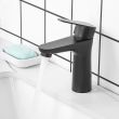 Toplly Vanity Faucet,Stainless Steel Vanity Faucet,Hot and Cold Vanity Faucet
