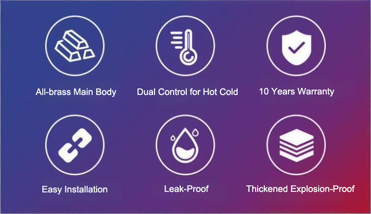 10 years warranty faucet