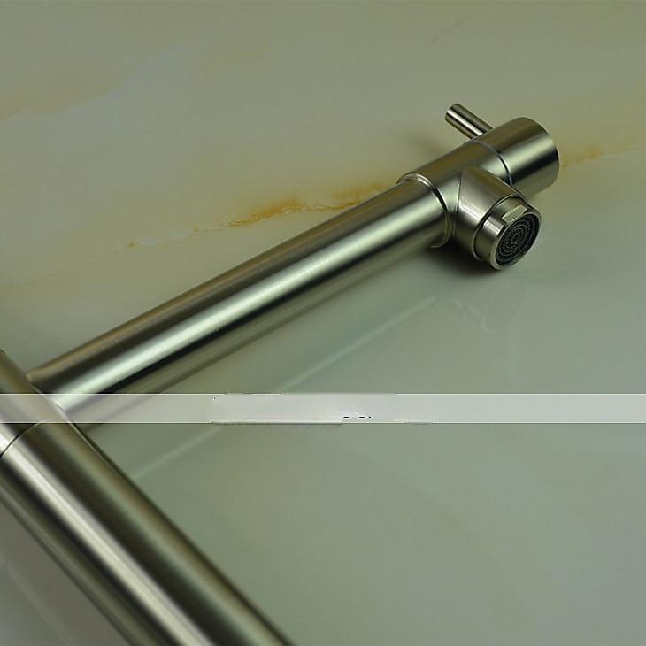 Kitchen FaucetBrass Chrome Deck Mounted Pullout Spray Contemporary Kitchen Taps with Hot and Cold Switch 2025 - CAD $143.99 –P1