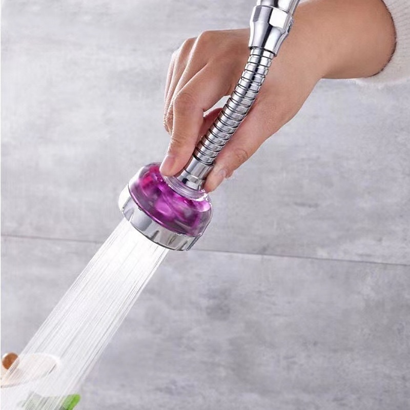 360 Degree Turbo Rotation Faucet Pressurize Kitchen Sink Tap Filter Bubble Splash Proof Water Saving Shower Nozzle Tap Connector 2025 - CAD $3.99 –P6