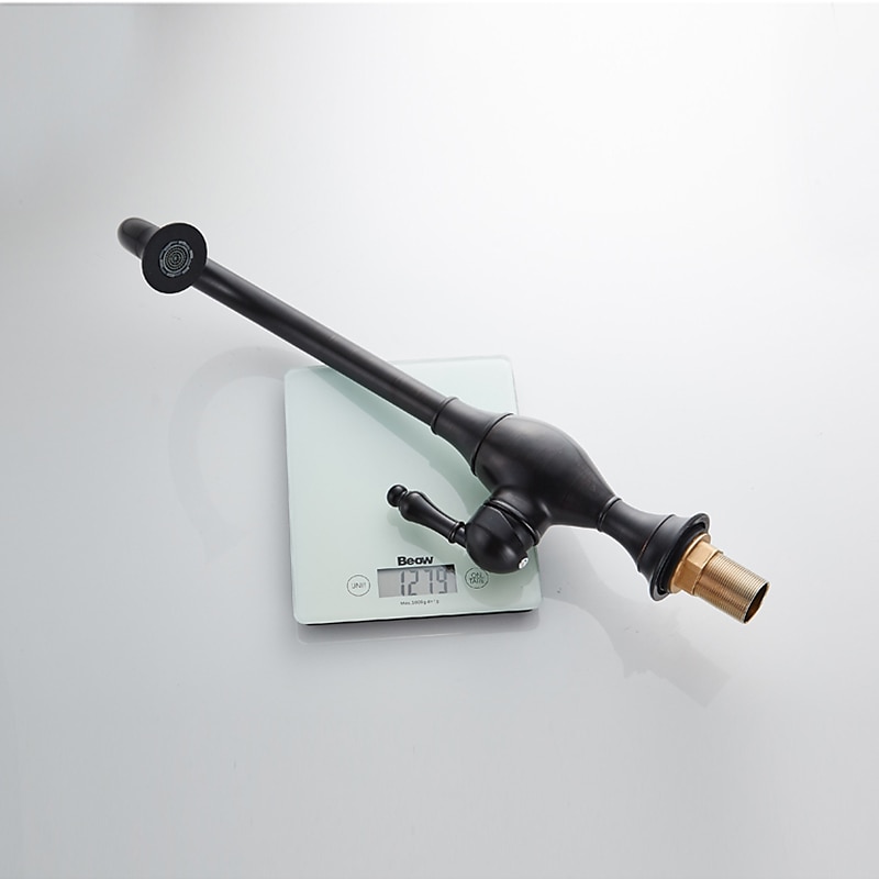 Kitchen FaucetHigh Arc Single Handle One Hole Rotatable Standard Spout Retro Kitchen Taps(Antique Brass/ORB) 2025 - CAD $151.99 –P2