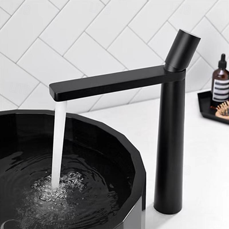 Bathroom Sink Faucet - Classic Electroplated Mount Outside Single Handle One HoleBath Taps 2025 - CAD $113.59 –P11