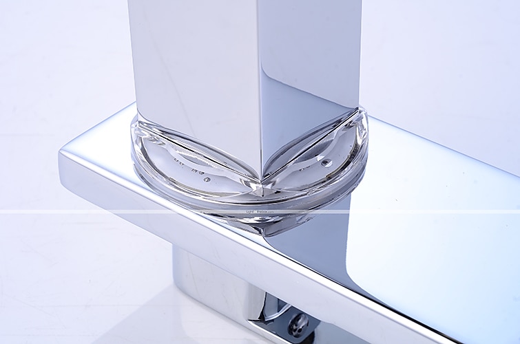 Bathroom Sink Faucet - Waterfall Chrome Centerset Single Handle One HoleBath Taps / Brass 2025 - CAD $127.99 –P5