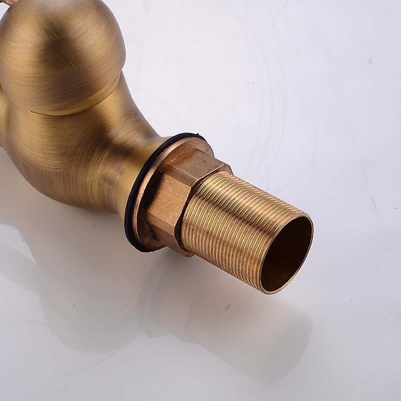 Traditional Kitchen Sink Mixer Faucet with Cold and Hot Hose Vessel Taps Single Handle 2025 - CAD $52.99 –P4