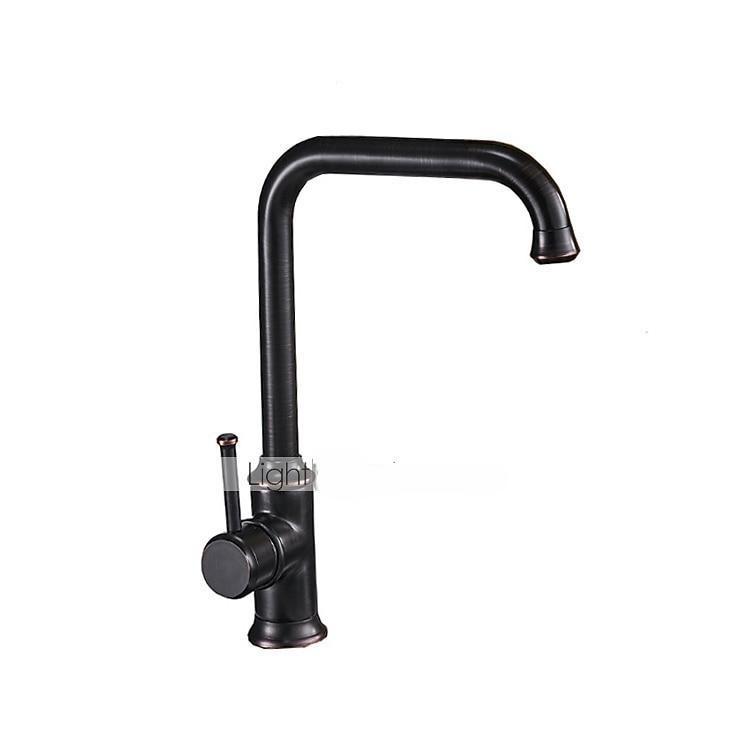 Kitchen FaucetSingle Handle Brass/Black Nickel One Hole Standard SpoutFilter Brass Kitchen Faucet Contain with Cold and Hot Water 2025 - CAD $111.99 –P1