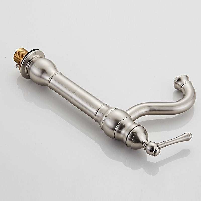 Bathroom Sink Faucet Antique Brass/ORB/Brushed Nickel Rotatable Single Handle One Hole Bath Taps 2025 - CAD $111.99 –P12