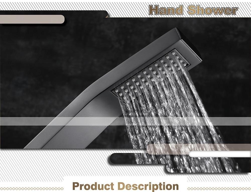 Black Hand Shower brass - Shower New design Shower Head 2025 - CAD $43.99 –P4