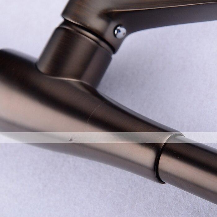 Single Handle Kitchen FaucetBlack Nickel One Hole Pull-out Standard Spout or Spray Type Standard Spout Oil-rubbed Bronze Kitchen Faucet with Cold and Hot Switch 2025 - CAD $151.99 –P5