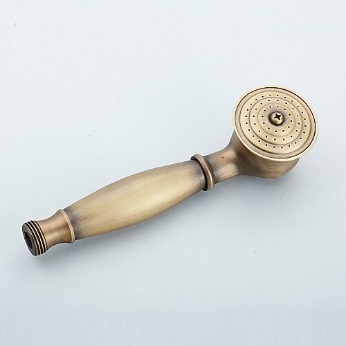 Bathtub Faucet with Handheld ShowerWall Mounted Antique Brass Bath Tap Retro Style Hot and Cold Water Bath Tap Shower Fitting for Bathroom Shower 2025 - CAD $127.99 –P4