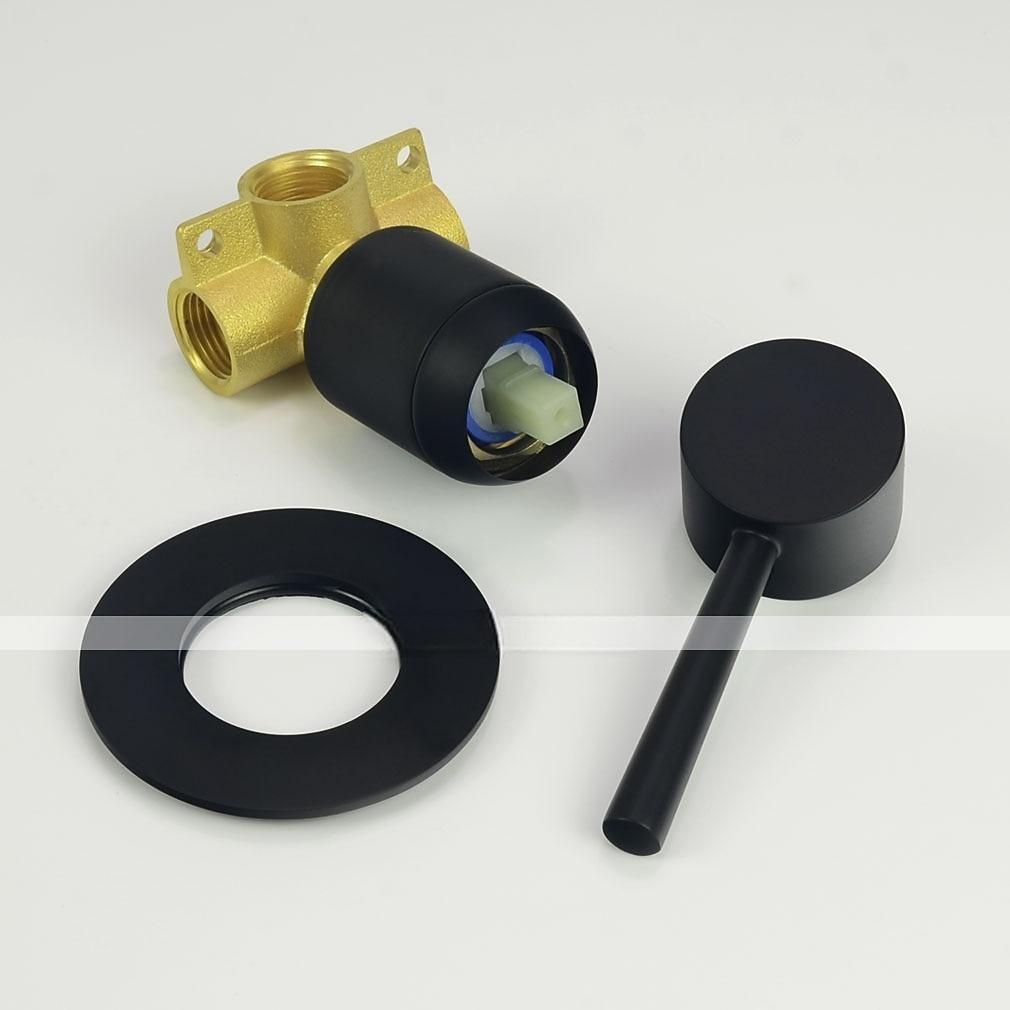 Bathtub FaucetBrass Painted Finishes Black Split Bathtub Faucet with Hand-held Water Outlet and Wall Entry 2025 - CAD $191.99 –P4