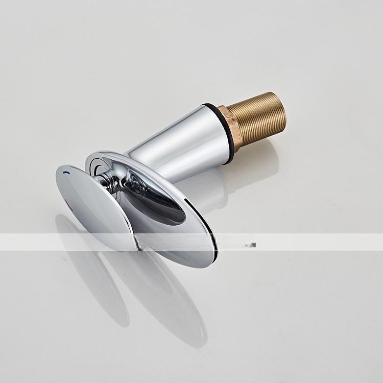 Bathroom Sink Faucet, Brass Waterfall Single Handle One Hole Modern Style Bath Taps with Hot and Cold Water 2025 - CAD $103.99 –P4