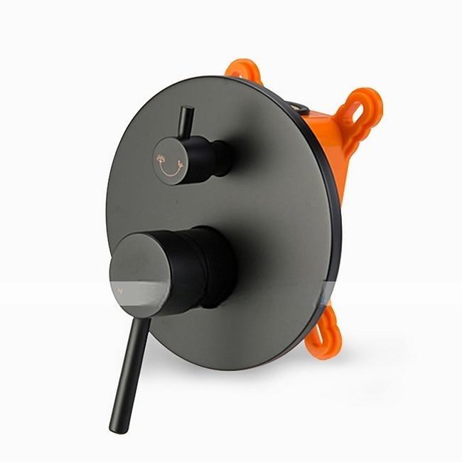 Shower FaucetShower Faucet Set Rainfall Shower Contemporary Painted Finishes Mount Inside Ceramic Valve Bath Shower Mixer Taps 2025 - CAD $239.99 –P2
