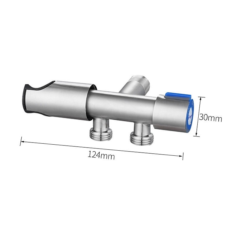 Handheld Toilet Bidet Sprayer Kit Wall-mount 304 Stainless Steel Toilet Bidet Showerhead with Hose Bathroom Cleaning Set 2025 - CAD $39.99 –P6
