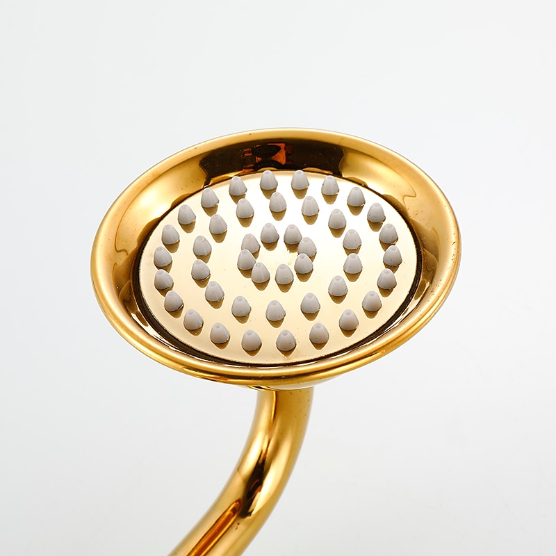 Bathtub Faucet - Contemporary Antique Brass Wall Installation Brass Valve Bath Shower Mixer Taps 2025 - CAD $398.99 –P2