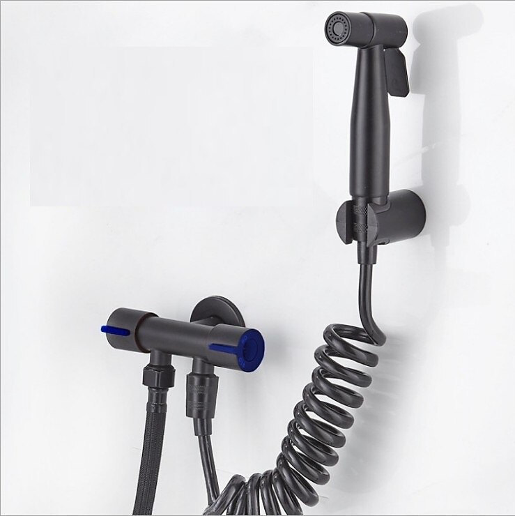 Handheld Toilet Bidet Sprayer Kit Wall-mount 304 Stainless Steel Toilet Bidet Showerhead with Hose Bathroom Cleaning Set 2025 - CAD $39.99 –P1