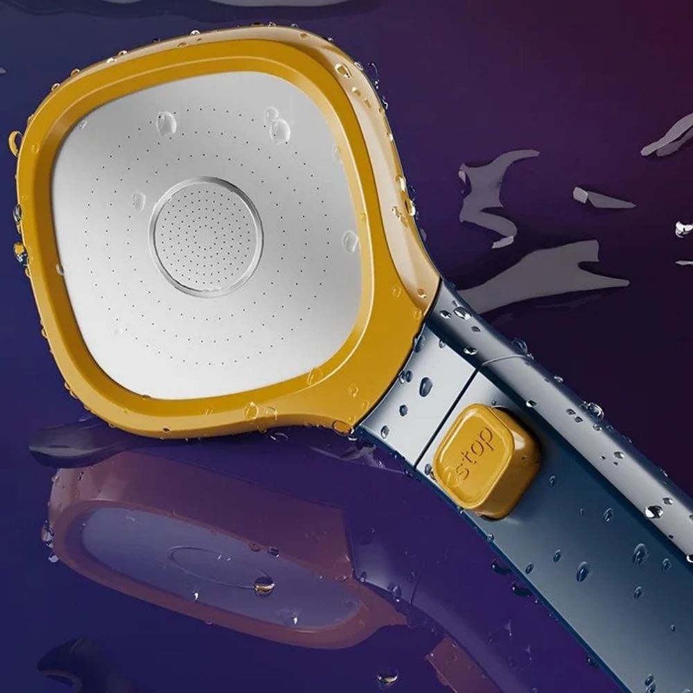 Shower Head 4 Mode Adjustable High Pressure Water Saving One-key Stop Water Handheld Pressurized Showerhead Bathroom Accessories(With 1.5m Water Pipe and Support) 2025 - CAD $11.99 –P7