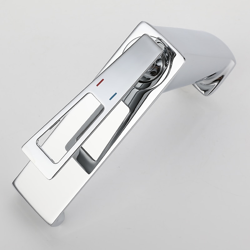 Bathroom Faucet Farmhouse Single Handle Lavatory Basin Vanity Sink Faucet Chrome/Black/Grey/Gold Available 2025 - CAD $143.99 –P5