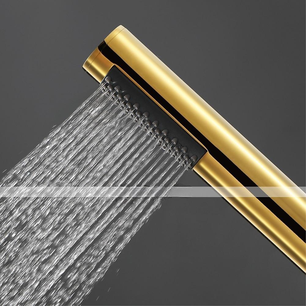 Contemporary Hand Shower Chrome / Brushed / Ti-PVD Feature - Shower Shower Head / Stainless Steel / Brass / Yes 2025 - CAD $23.99 –P10