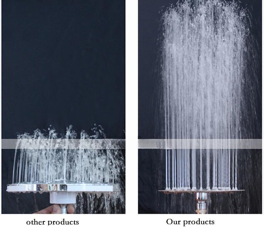 Contemporary Rain Shower Electroplated Feature - Water-saving Shower Head 2025 - CAD $23.99 –P3