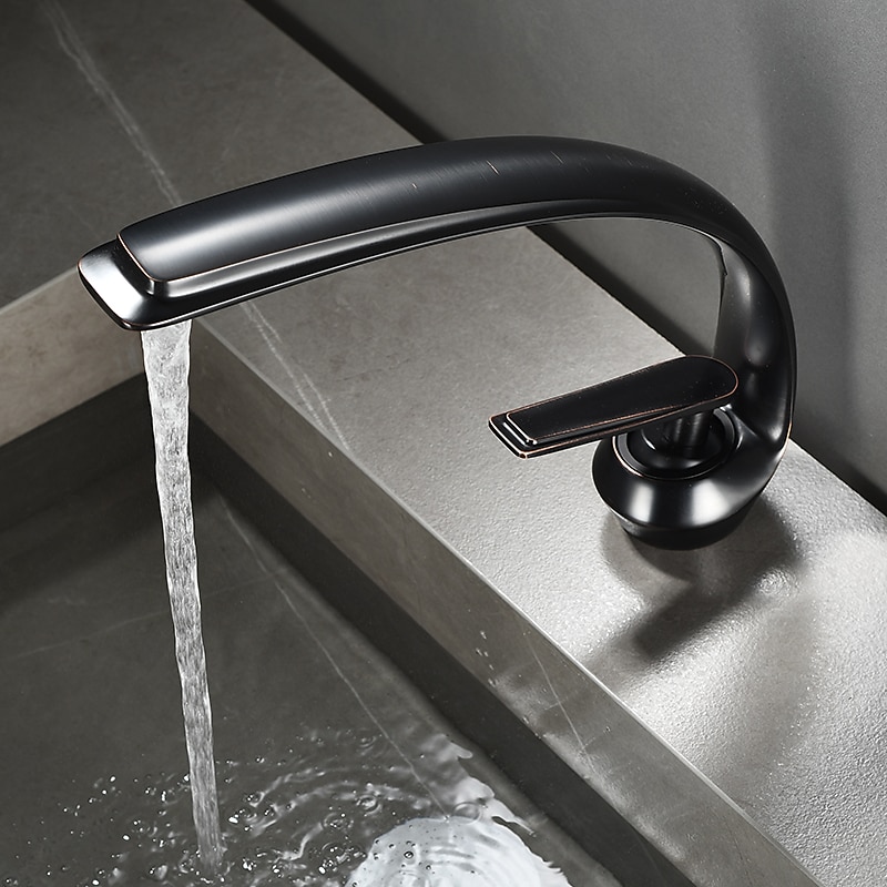 Bathroom Sink Faucet - Classic Electroplated / Painted Finishes Centerset Single Handle One HoleBath Taps 2025 - CAD $79.99 –P3