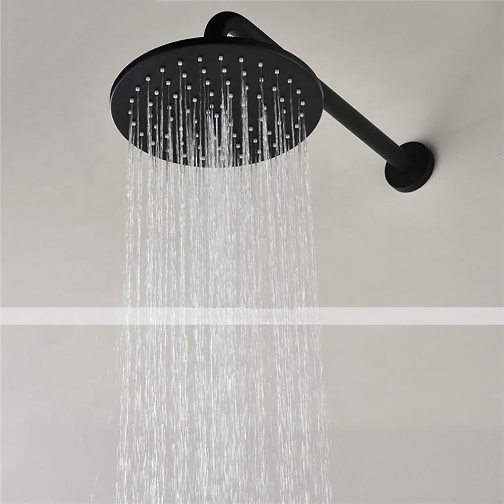 Concealed Shower Faucet Combo Set 8" Shower Head Shower System Mixer Rough In Valve Rainfall High Pressure Head with Handheld Wall Monted Tub and Shower Trim Kit Bathroom Bath 2025 - CAD $271.99 –P6